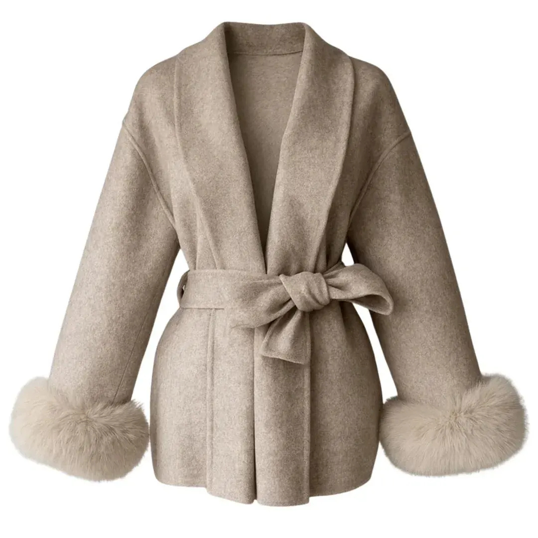 Carolina | Elegante chaqueta de lana