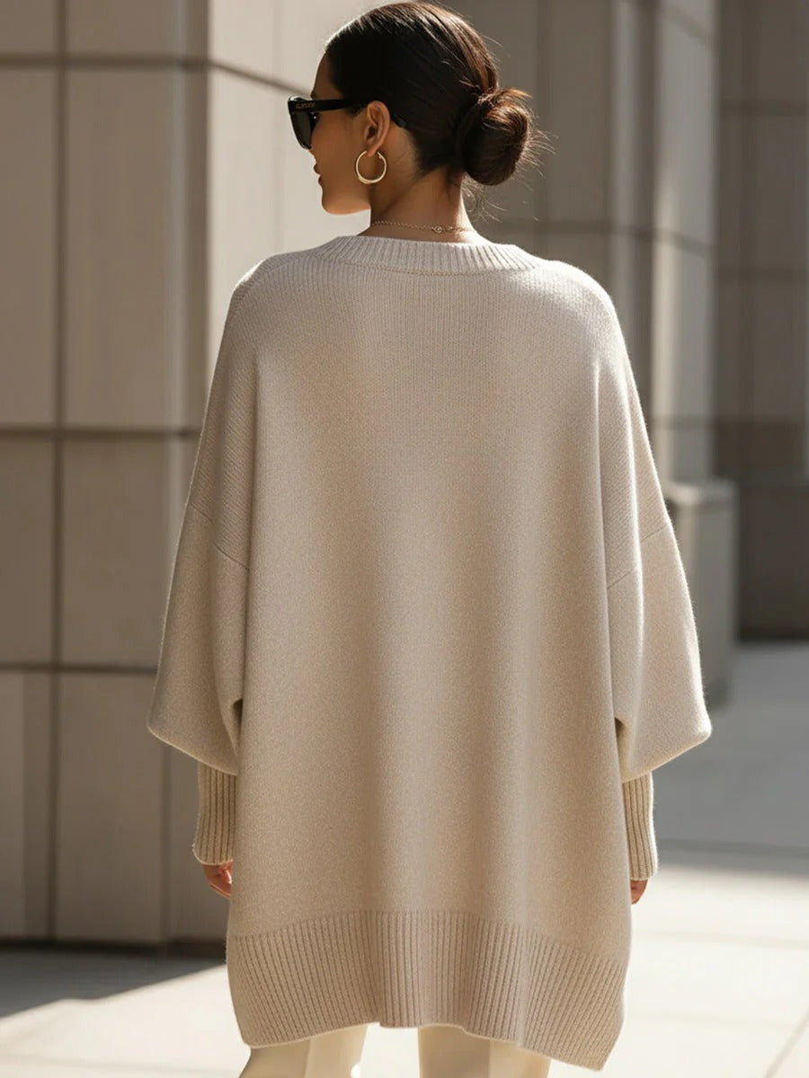 Claudia | Jersey oversize de punto suave