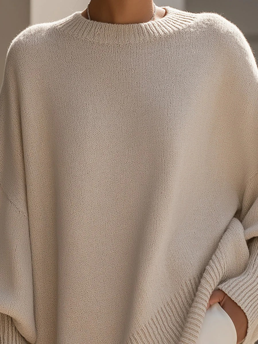 Claudia | Jersey oversize de punto suave