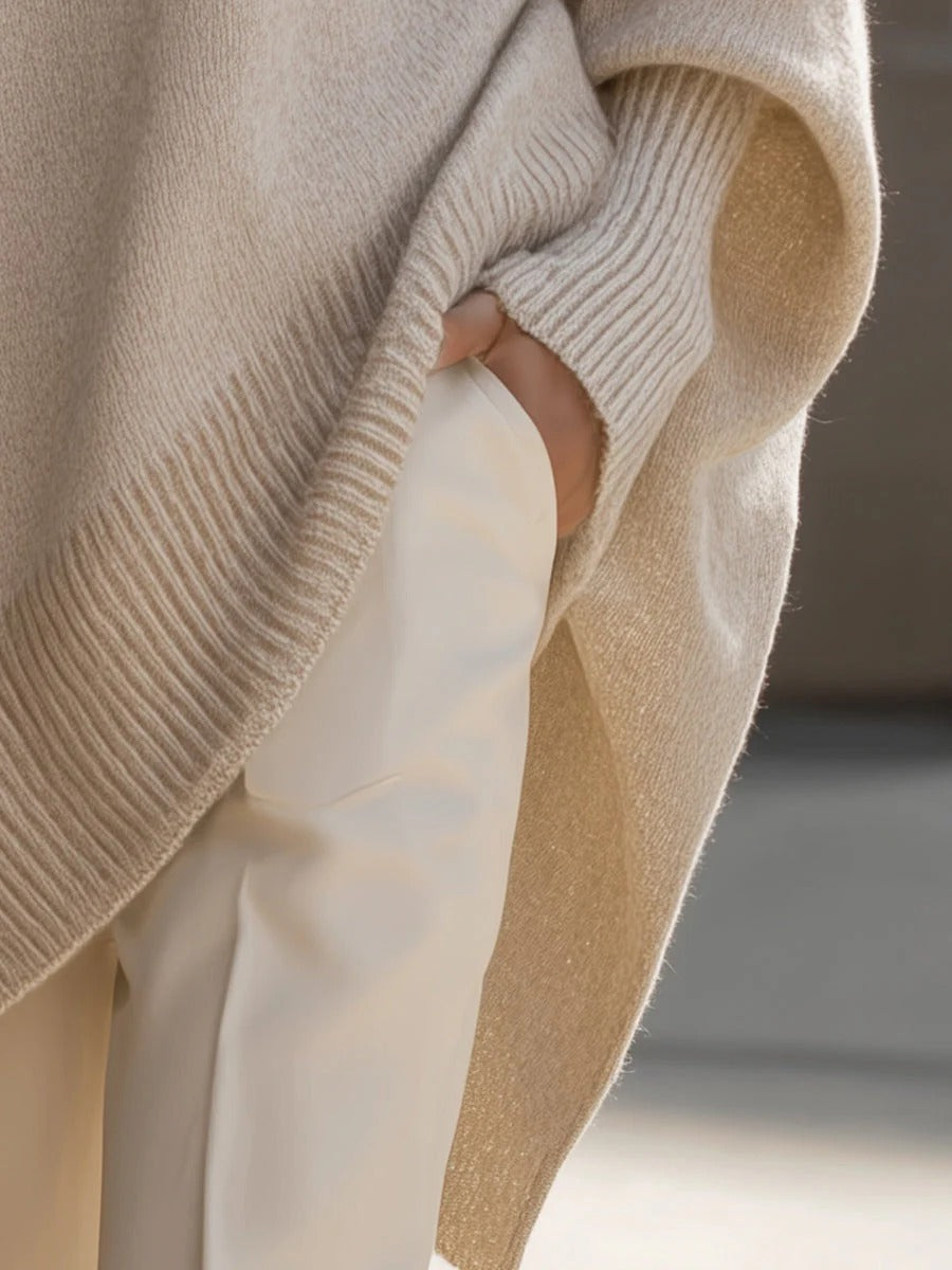 Claudia | Jersey oversize de punto suave